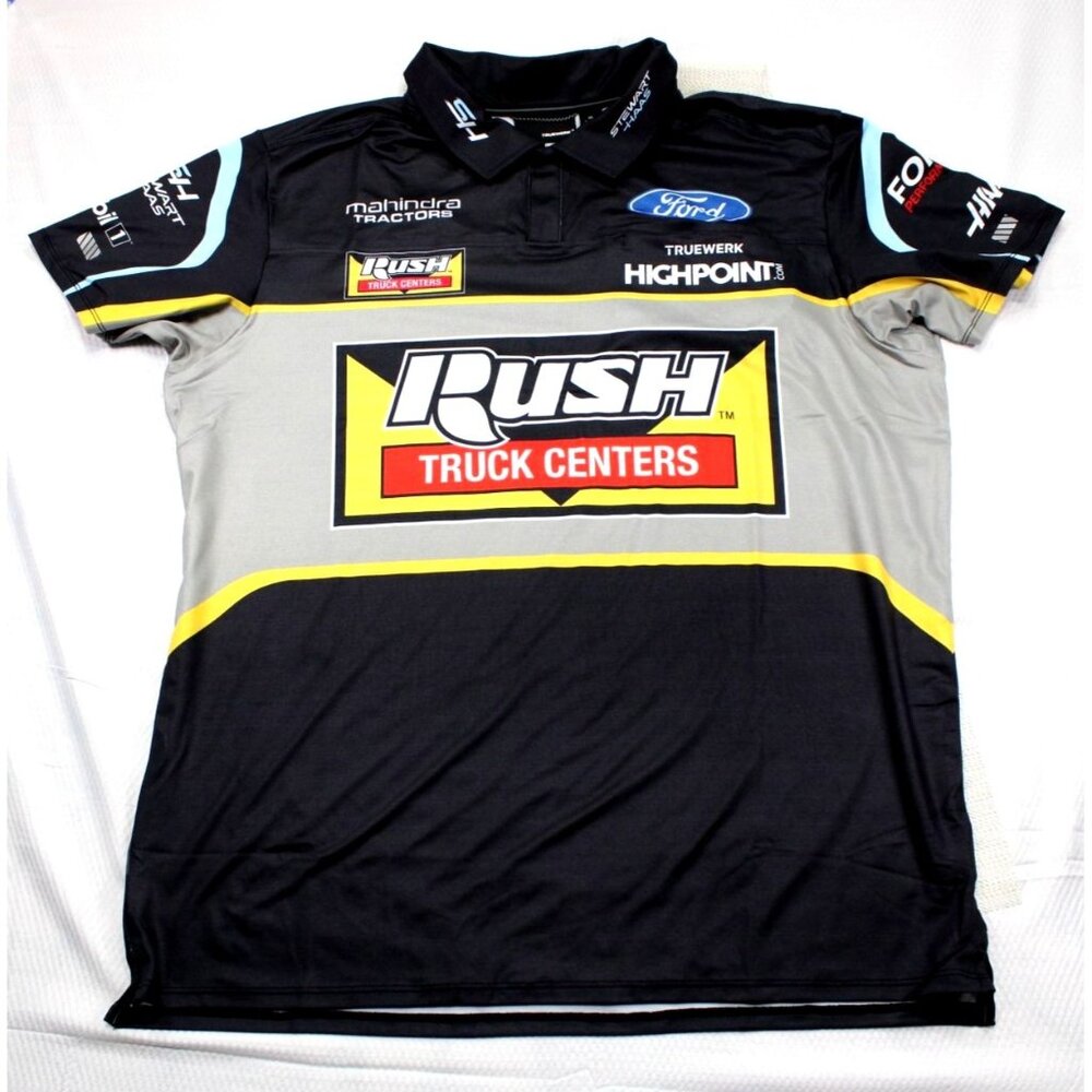 Stewart-Haas Ford Racing Team Issued Shirt XL Rush Truck Centers Truewerk